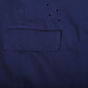 Secondhand Comme des Garçons Blue Navy Perforated Blazer - '00s