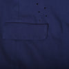 Secondhand Comme des Garçons Blue Navy Perforated Blazer - '00s