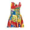 Secondhand Gianni Versace Versus Baroque Print Dress - '90s