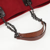 Secondhand Bottega Veneta Red Canvas Bag