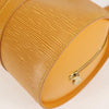 Secondhand Louis Vuitton Soufflot Yellow Leather Bag