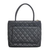 Secondhand Chanel Medaillon Black Leather Bag