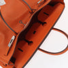 Hermes Birkin Handbag Orange Togo with Palladium Hardware