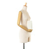 Secondhand Louis Vuitton Brazza White Leather Accessories