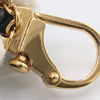Secondhand Céline C charm Black Leather Jewelry