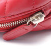 Secondhand Chanel Matelasse Pouch Red Leather Accessories