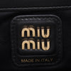 Miu Miu Small Naplak Patent Logo Beau Handbag Secondhand