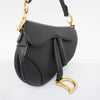 Christian Dior Saddle Handbag Leather