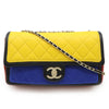 Secondhand Chanel Single flap Multicolour Leather Bag
