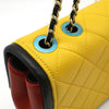Secondhand Chanel Single flap Multicolour Leather Bag