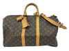 Louis Vuitton Keepall Bandouliere Bag Monogram Canvas