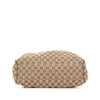 Secondhand Gucci Sukey Brown Canvas Bag