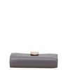 Secondhand Céline Strap wallet Grey Leather Accessories