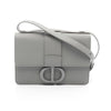 Secondhand Dior 30 Montaigne Grey Leather Bag