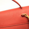 Secondhand Céline Belt Burgundy Leather Bag