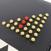 Secondhand Fendi Studs Black Leather Bag