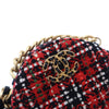 Secondhand Chanel Tweed 19 Round Clutch with Chain