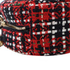 Secondhand Chanel Tweed 19 Round Clutch with Chain