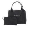 Balenciaga Canvas Navy Cabas Tote S Secondhand