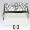 Secondhand Fendi Baguette White Canvas Bag