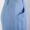 Secondhand Valentino Night Blue Viscose Skirt Suit - ’90s