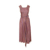 Secondhand Fiorucci Checkered Prairie Dress Set - '70s