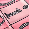 Secondhand Christian Dior Pink Graphic-Print Silk Scarf