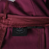 Secondhand Prada Purple Silk Co-Ord Set Tunic Top & Tailored Trousers- '90s