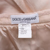 Secondhand Dolce & Gabbana Blush Pink Alpaca Wool Skirt Suit - '90s