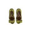 Secondhand Fendi Snakeskin Peep-toe Platform Pumps - '10s