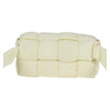 Secondhand Bottega Veneta Cassette White Nylon Bag
