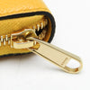 Secondhand Gucci Logo Yellow Leather Accessories