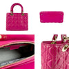 Christian Dior Lady Dior Bag Leather