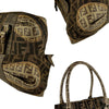 Secondhand Fendi Zucca Brown Canvas Bag