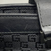 Secondhand Gucci Jackie Black Canvas Bag