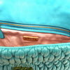 Secondhand Miu Blue Leather Bag