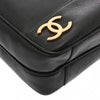 Secondhand Chanel Triple coco Black Leather Bag