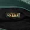 LOEWE Leather Logo Wristlet Pouch Material Secondhand