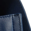 Secondhand Chanel Boy Navy Leather Bag
