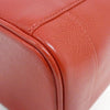 Secondhand Chanel Vanity Red Leather Bag