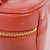 Secondhand Chanel Vanity Red Leather Bag
