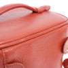 Secondhand Chanel Vanity Red Leather Bag