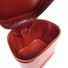 Secondhand Chanel Vanity Red Leather Bag