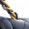 Secondhand Chanel Timeless Navy Leather Bag