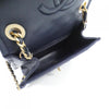 Secondhand Chanel Timeless Navy Leather Bag