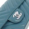 Secondhand Chanel Timeless Green Leather Bag