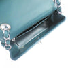 Secondhand Chanel Timeless Green Leather Bag