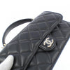 Secondhand Chanel Coco Handle Black Leather Bag