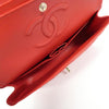 Secondhand Chanel Timeless Red Leather Bag