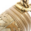 Secondhand Chanel Boy Copper Leather Bag